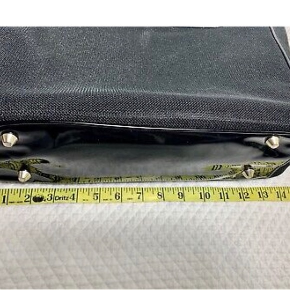 ✨👛 VERSACE PARFUMS BLACK TOTE SHOULDER BAG👛✨ - Picture 9 of 11